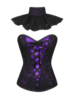 Burlesque-Corsage Unterbrustbrust "Steffi" vorne Burlesque-Corsage Unterbrustbrust "Steffi" vorne